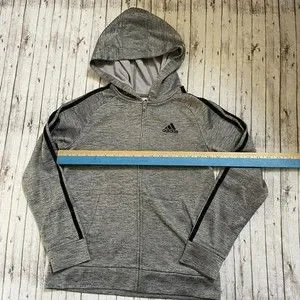 adidas | Jackets & Coats | Adidas Boys Full Zip Hooded Track